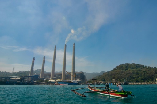 La centrale électrique à charbon de Suralaya, en Indonésie, le 22 septembre 2021
